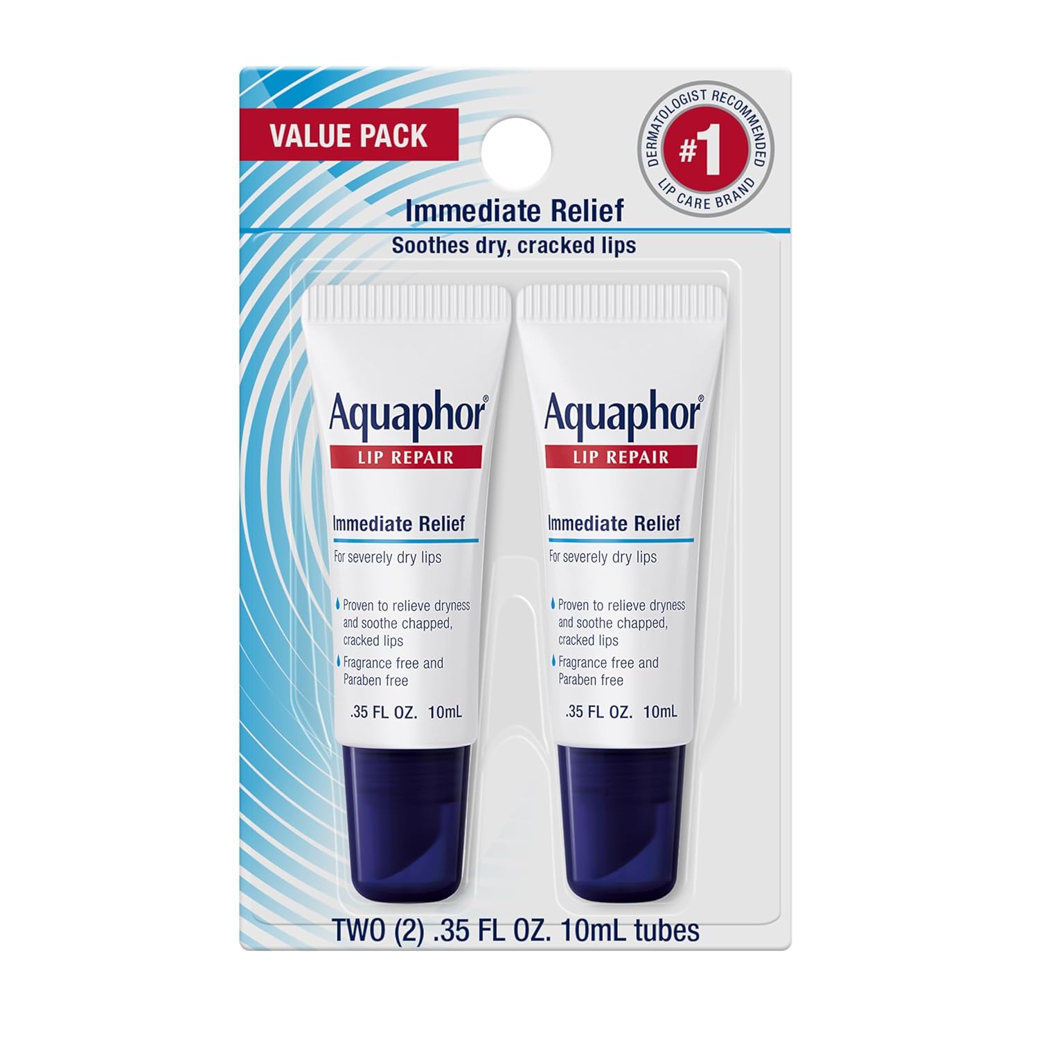 Aquaphor Lip Repair Ointment Pack