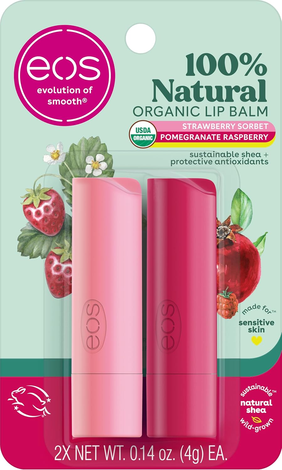 2 Pack Stick - Pom Rasp/Strawberry Sorbet