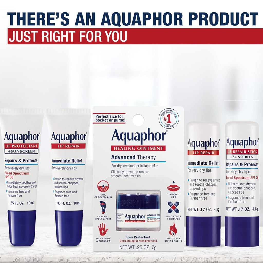 Aquaphor Lip Repair Ointment Pack